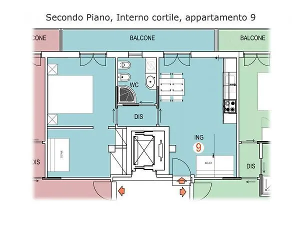 Apartment Appartamenti Area 123 Diano Marina